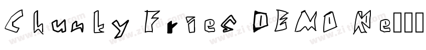 Chunky Fries DEMO Re字体转换